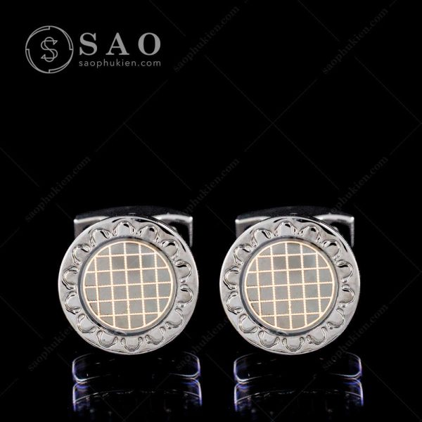 Khuy Măng Sét Cufflinks Cao Cấp M34