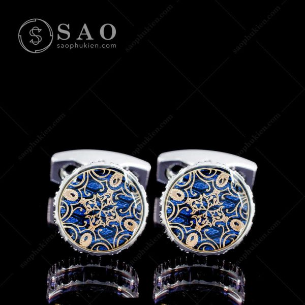 Khuy Măng Sét Cufflinks Cao Cấp M43